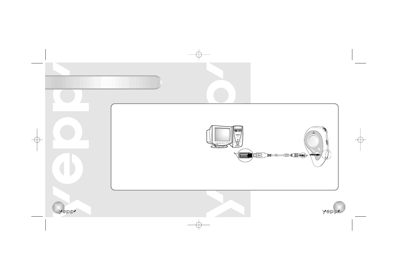 Connecting to computer | Samsung YP-90S User Manual | Page 17 / 34