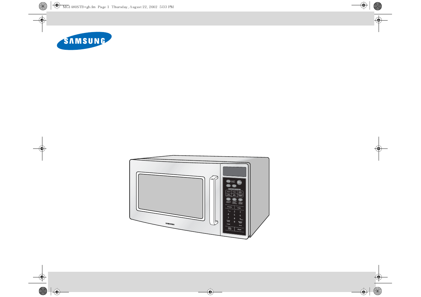 Samsung MG1480STB User Manual | 28 pages