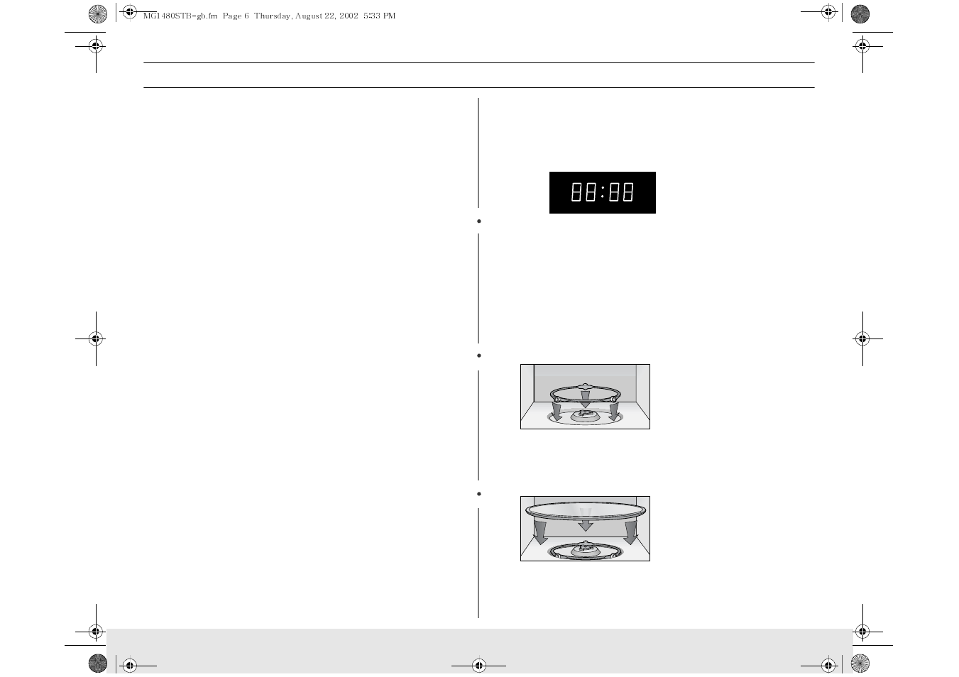 Your new microwave oven | Samsung MG1480STB User Manual | Page 6 / 28