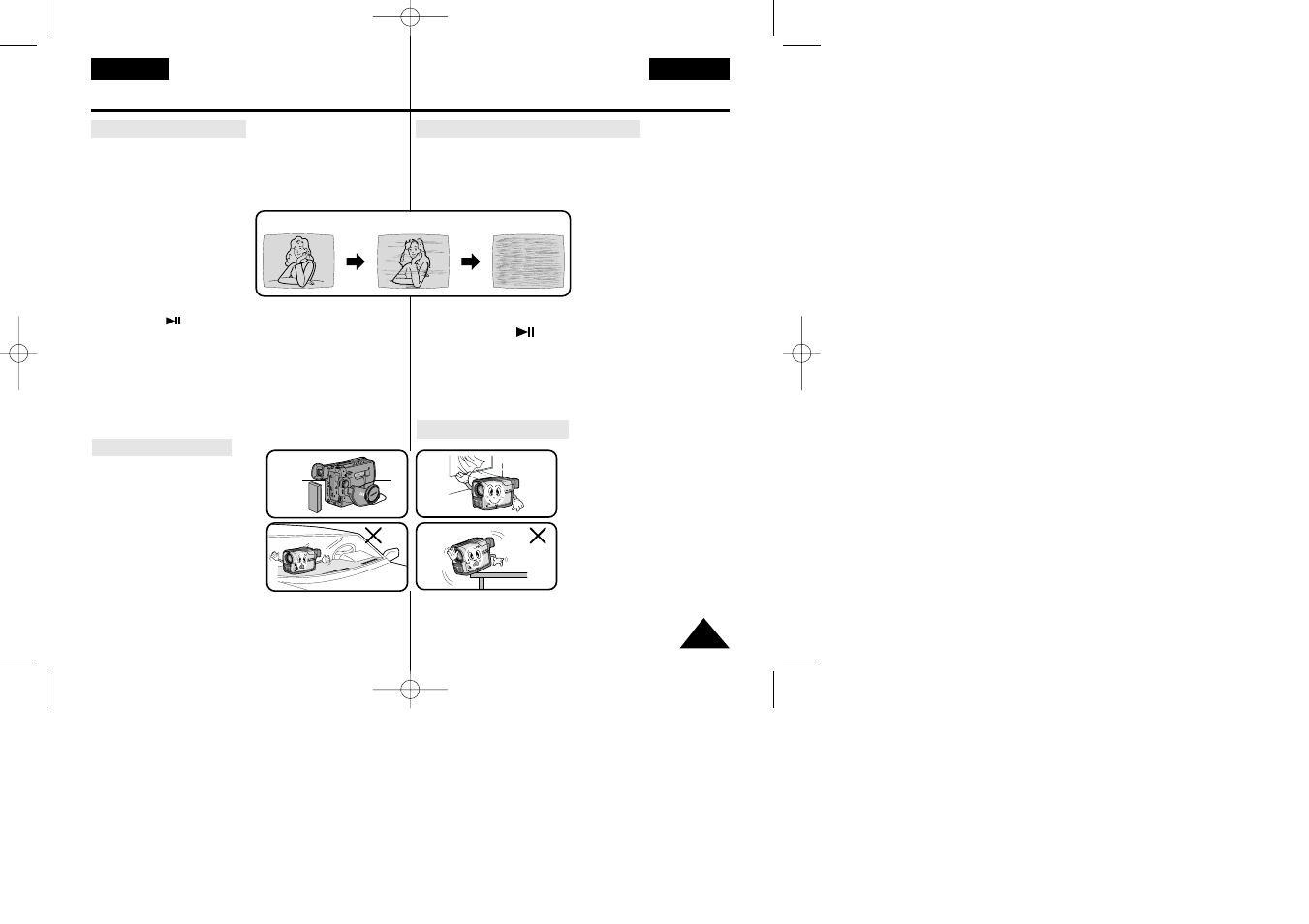 Maintenance mantenimiento | Samsung VP-W80 User Manual | Page 55 / 64