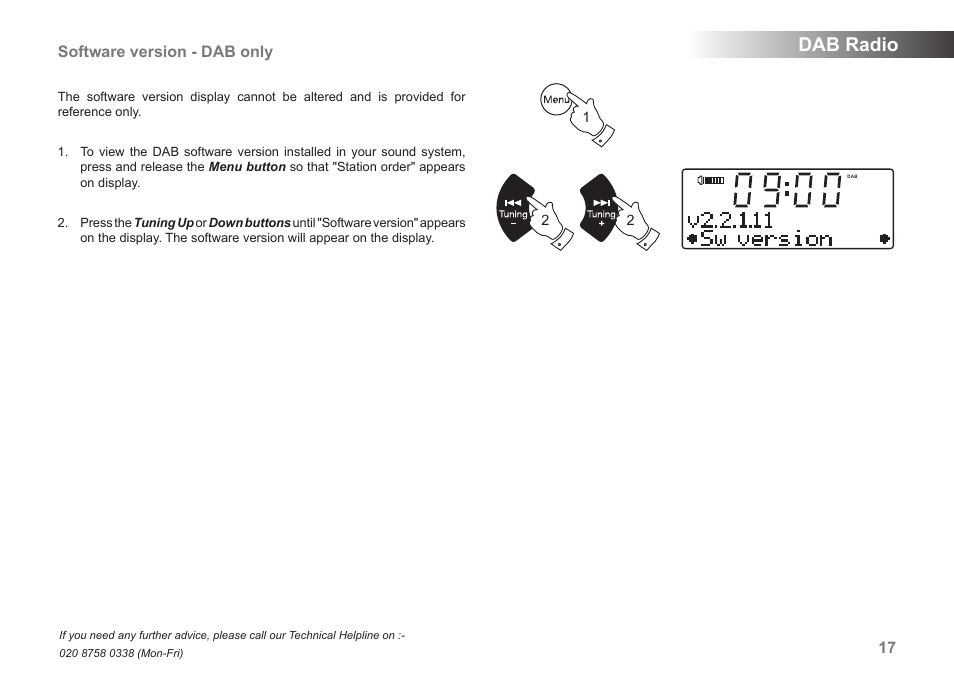 Dab radio | Samsung MP-43 User Manual | Page 19 / 52