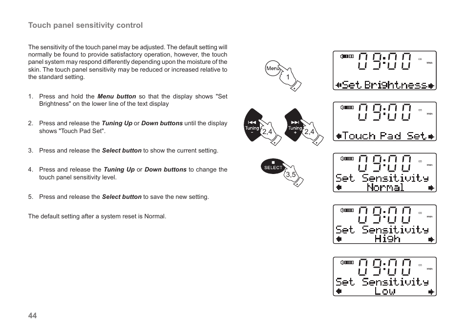 Samsung MP-43 User Manual | Page 46 / 52