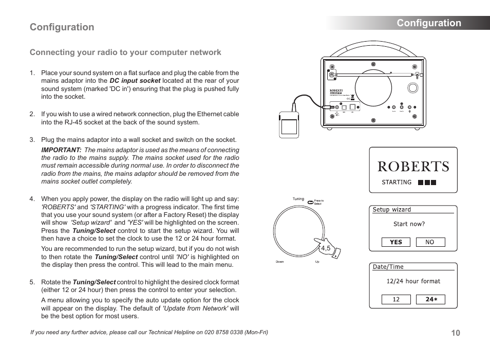 Conﬁguration . conﬁguration | Samsung STREAM 83I User Manual | Page 11 / 96