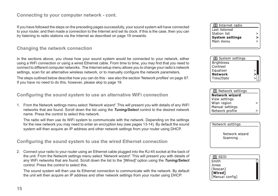 Samsung STREAM 83I User Manual | Page 16 / 96
