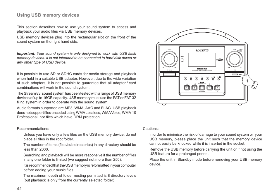 Samsung STREAM 83I User Manual | Page 42 / 96