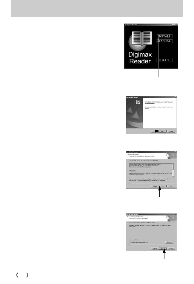 Setting up the application software | Samsung Digimax i5 User Manual | Page 122 / 148