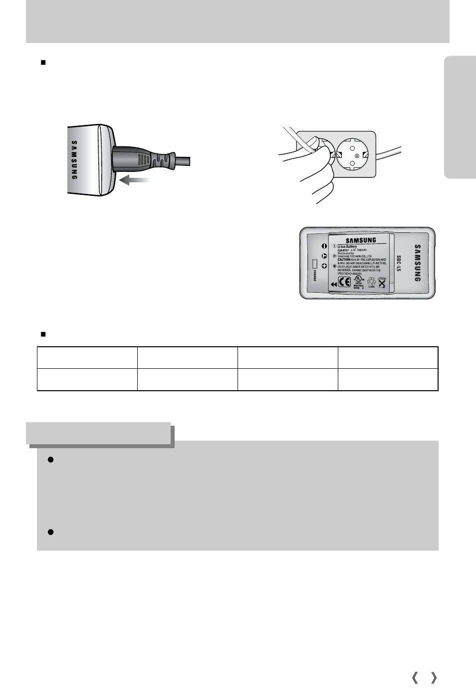 Connecting to a power source, Information | Samsung Digimax i5 User Manual | Page 17 / 148
