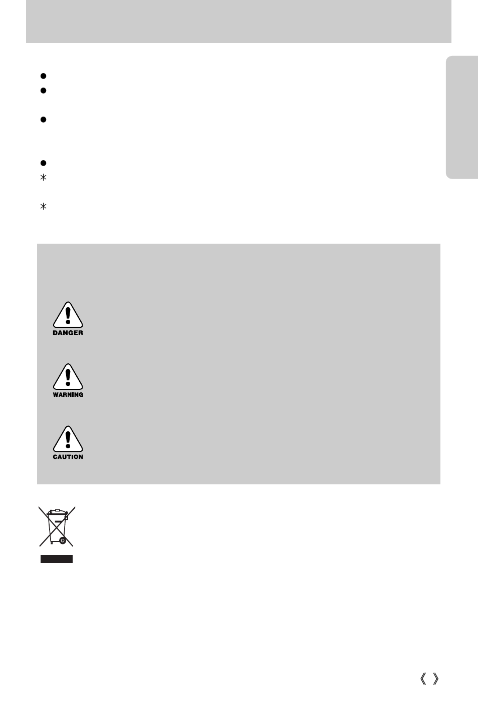 Getting to know your camera, Danger, Warning | Caution | Samsung Digimax i5 User Manual | Page 5 / 148