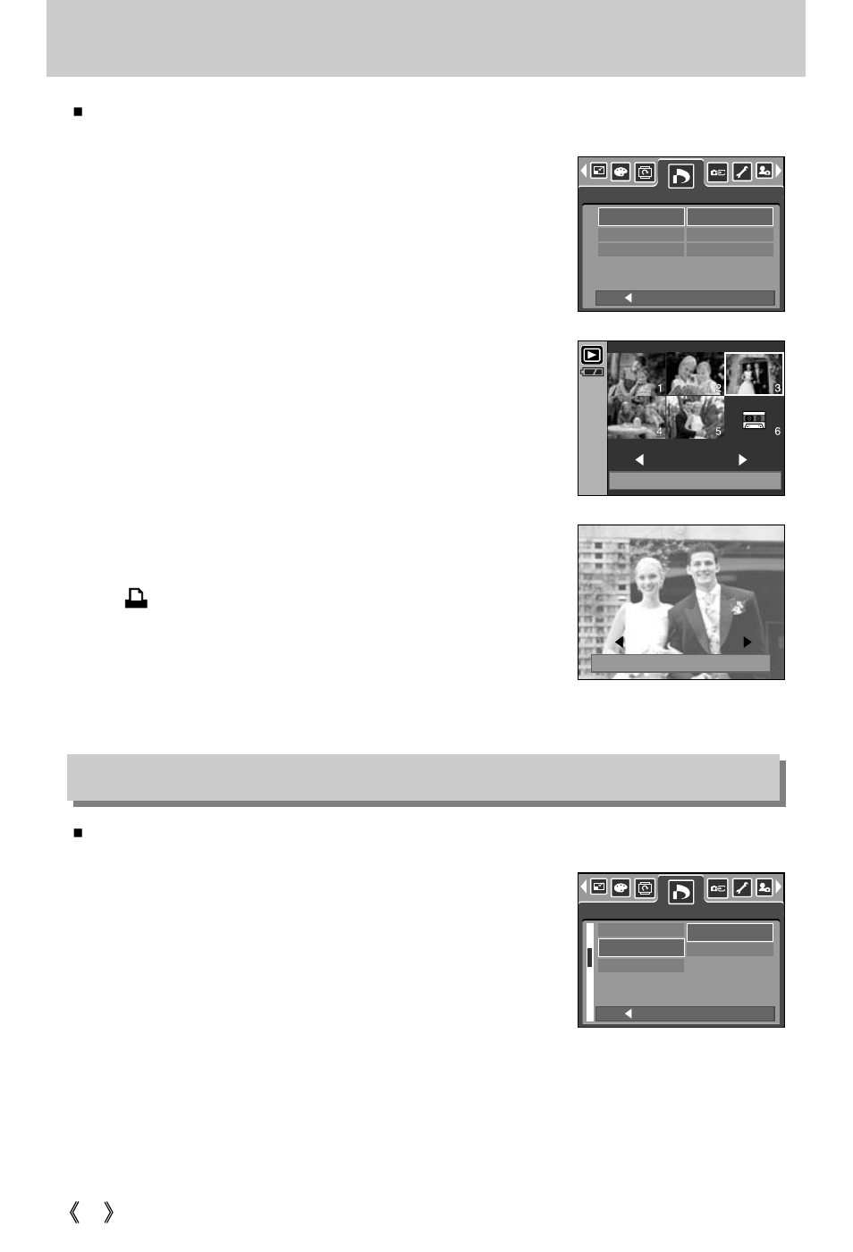 Dpof : standard, Dpof : index | Samsung Digimax i5 User Manual | Page 86 / 148