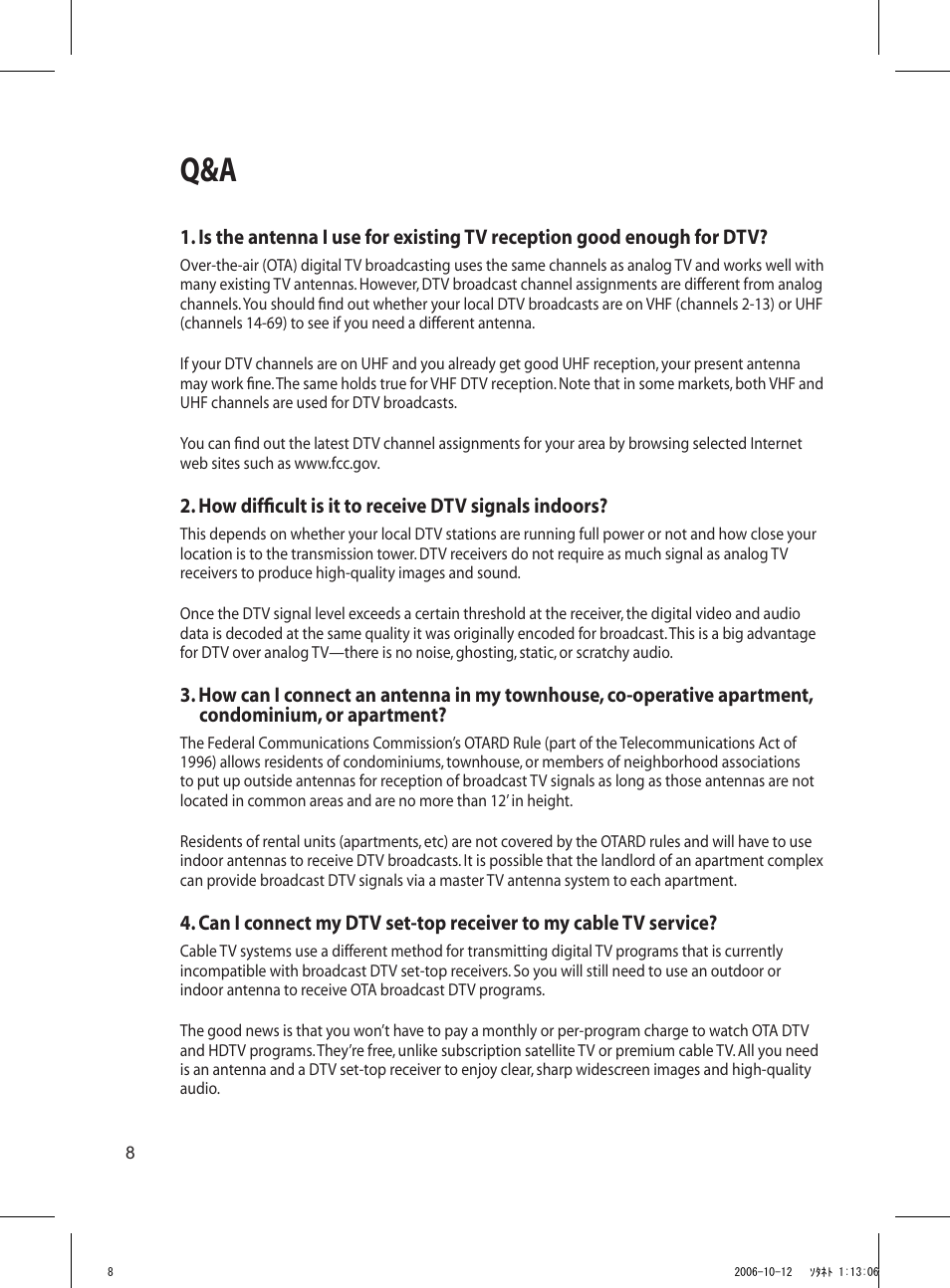 Samsung DTB-H260F User Manual | Page 5 / 28