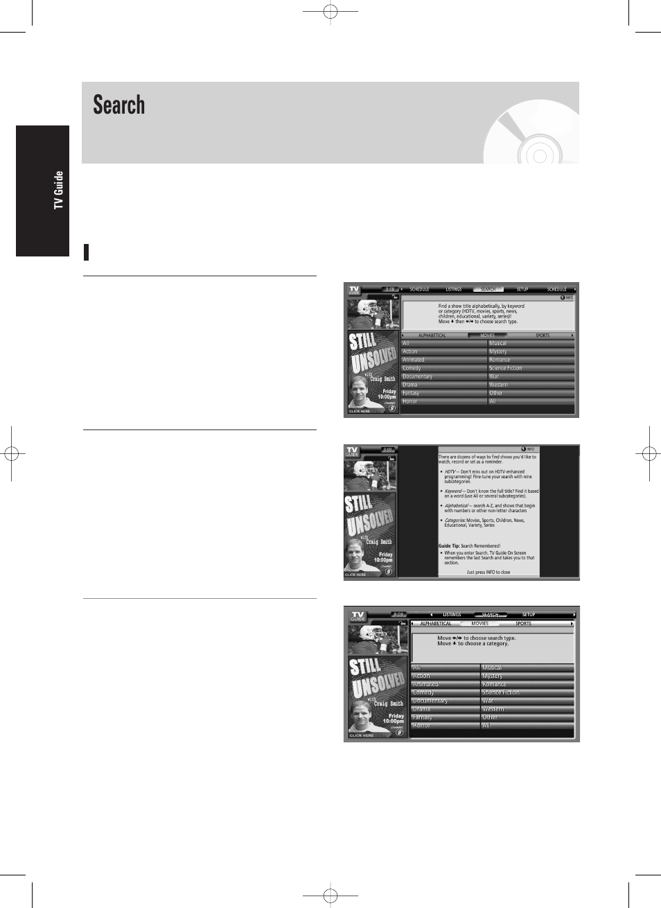 Search | Samsung DVD-HR720/ User Manual | Page 140 / 168