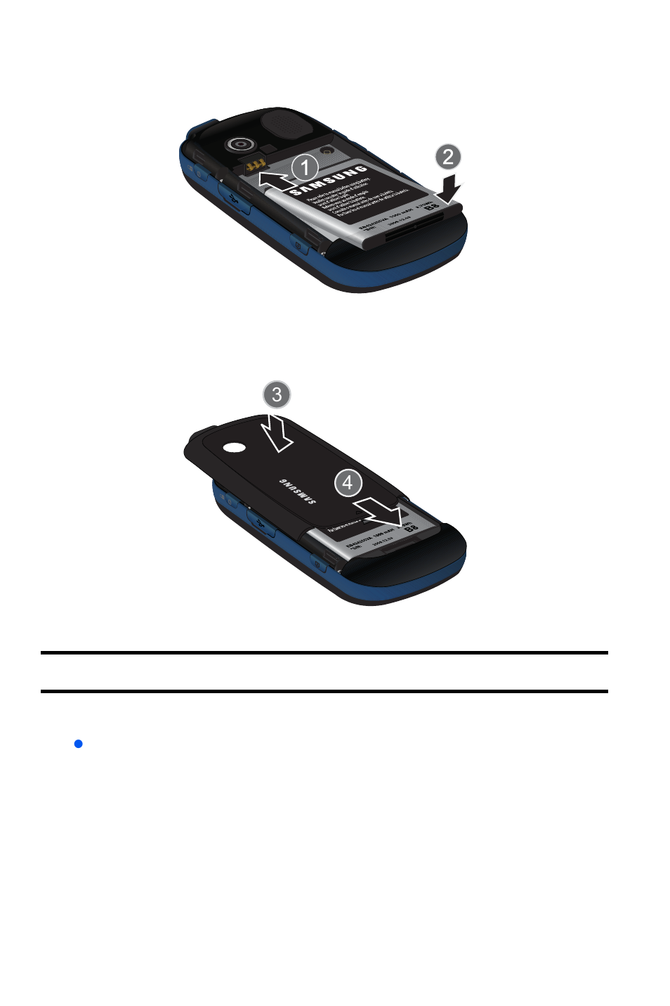 Removing the battery, Charging the battery | Samsung Entro BMC-M350 User Manual | Page 26 / 118