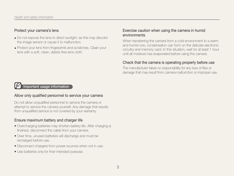 Samsung WB600 User Manual | Page 4 / 109