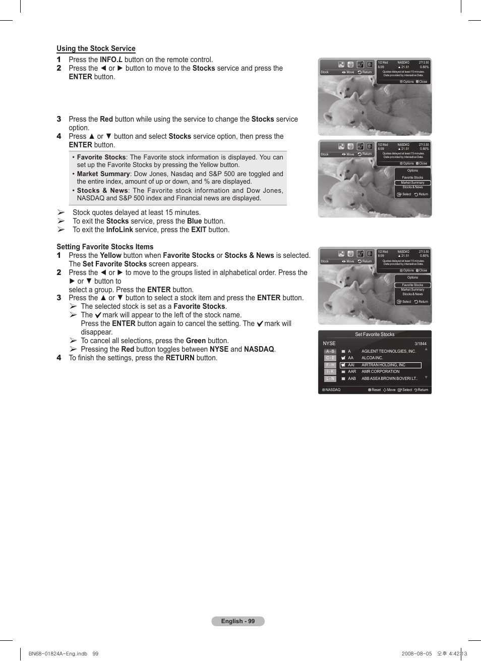 Samsung BN68-01824A-00 User Manual | Page 99 / 230