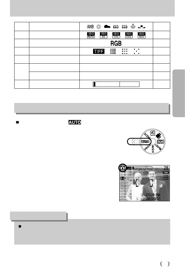 Lcd monitor indicator, Starting the recording mode, Information | Samsung Digimax V5000 User Manual | Page 21 / 120