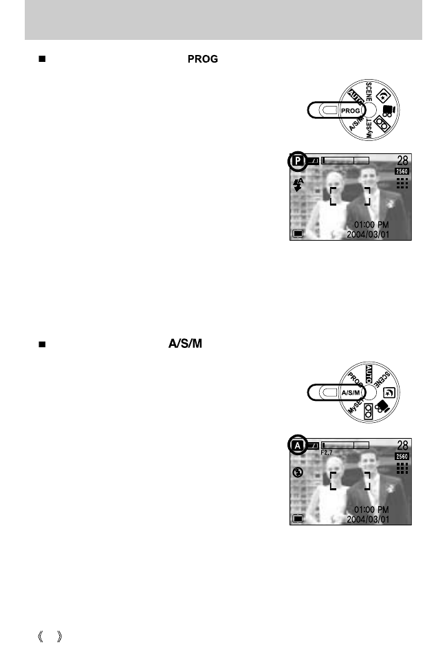 Starting the recording mode | Samsung Digimax V5000 User Manual | Page 22 / 120