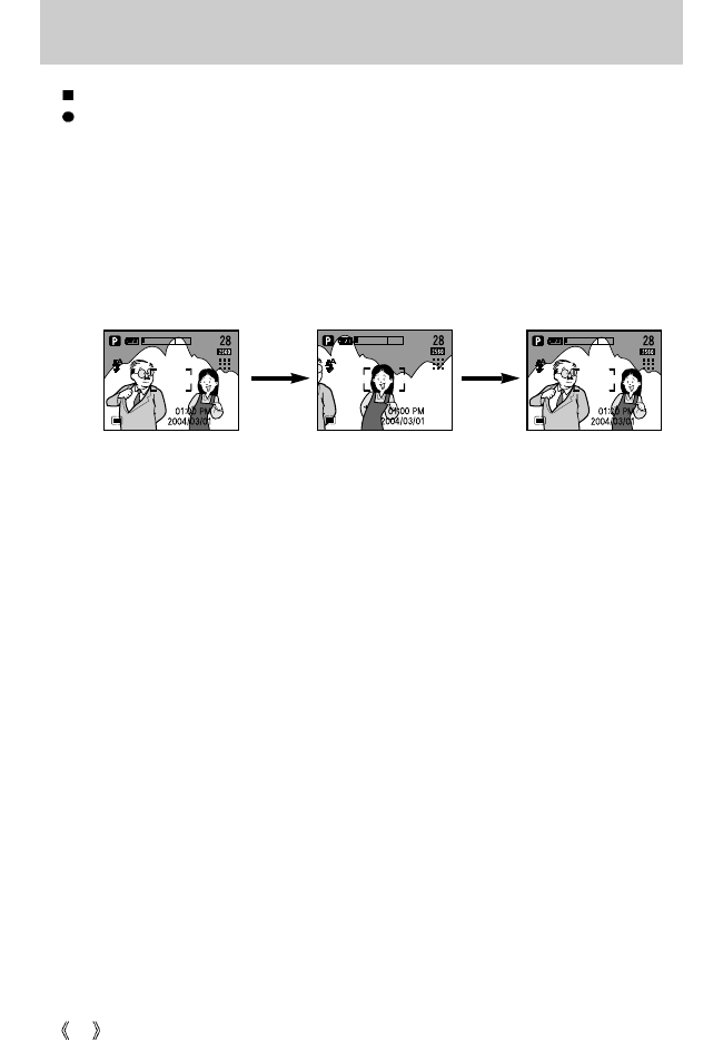 Focus lock | Samsung Digimax V5000 User Manual | Page 32 / 120