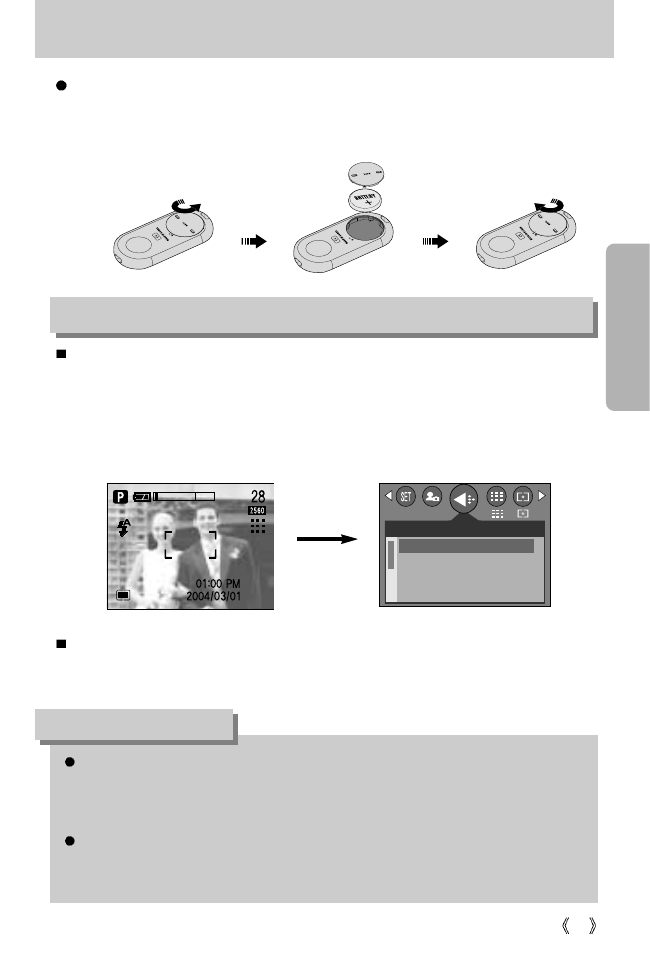 Self-timer / remote button, Menu/ ok button, Information | Samsung Digimax V5000 User Manual | Page 37 / 120