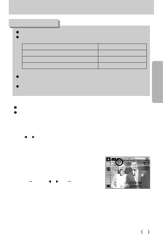 Mf button, Information | Samsung Digimax V5000 User Manual | Page 39 / 120