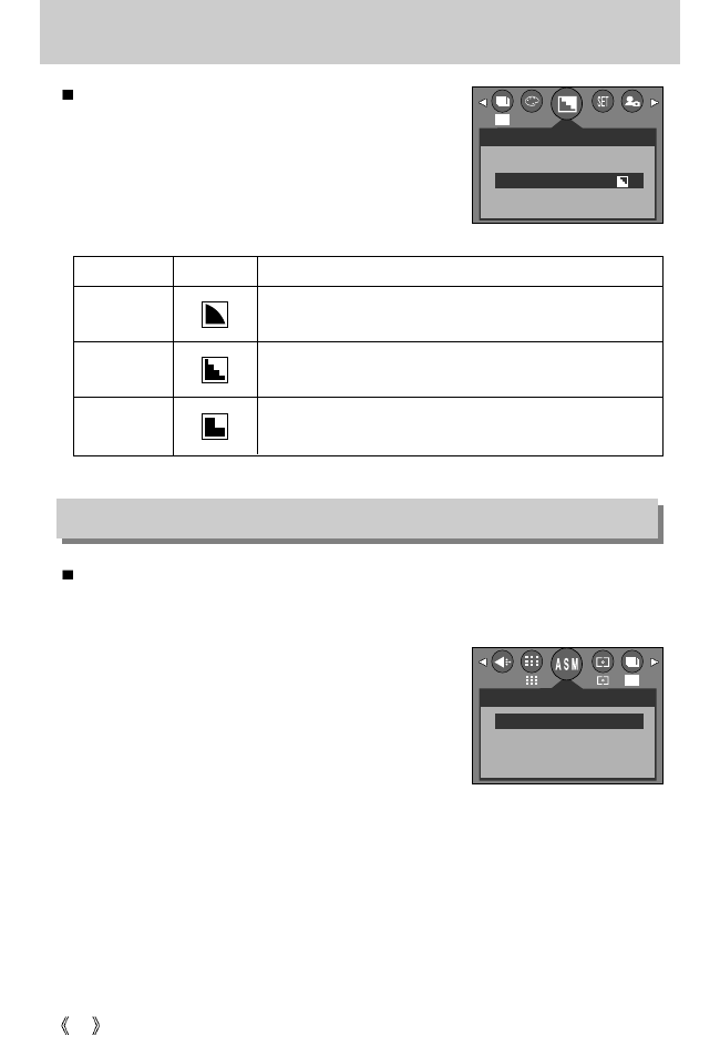 Sharpness, A/s/m | Samsung Digimax V5000 User Manual | Page 52 / 120