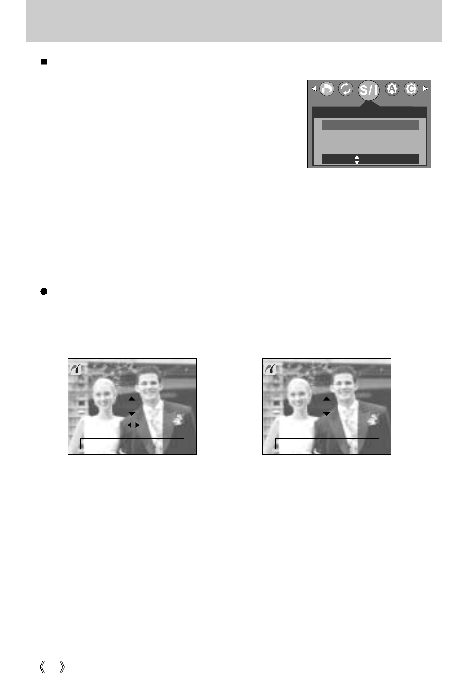 Pictbridge: picture selection | Samsung Digimax V5000 User Manual | Page 74 / 120