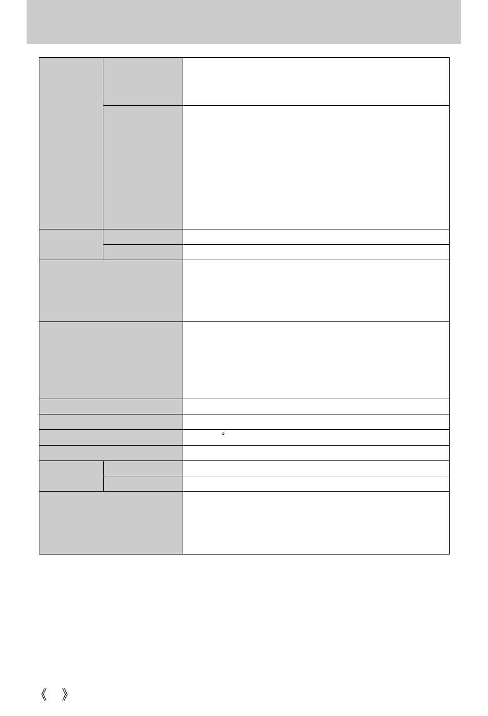 Specifications | Samsung Digimax V5000 User Manual | Page 96 / 120