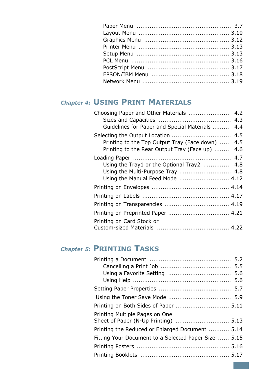 Samsung ML-2550 Series User Manual | Page 6 / 233
