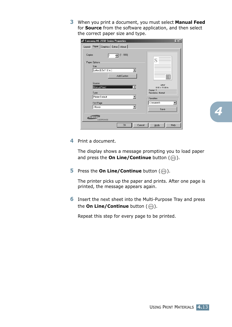 Samsung ML-2550 Series User Manual | Page 78 / 233
