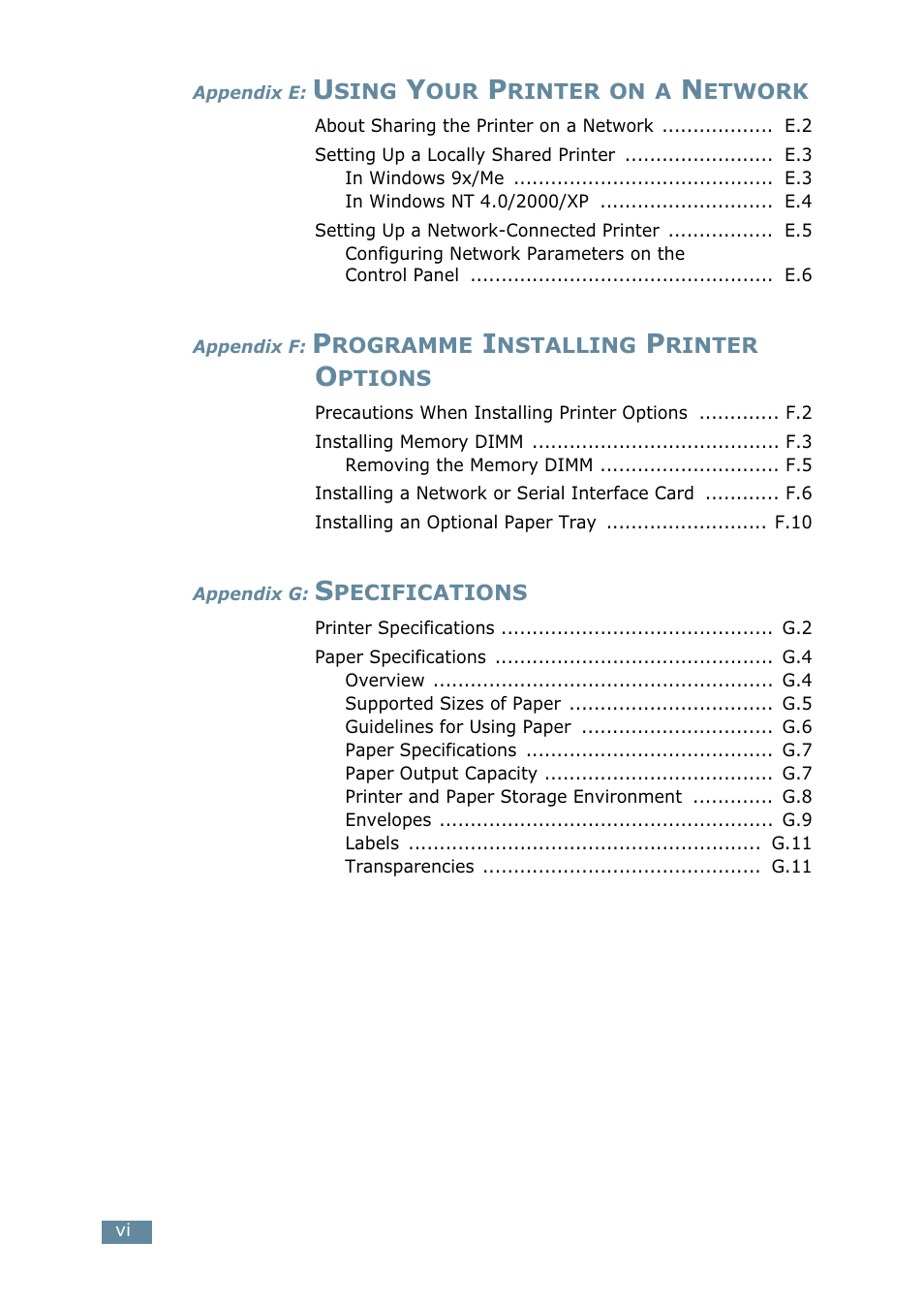 Samsung ML-2550 Series User Manual | Page 9 / 233