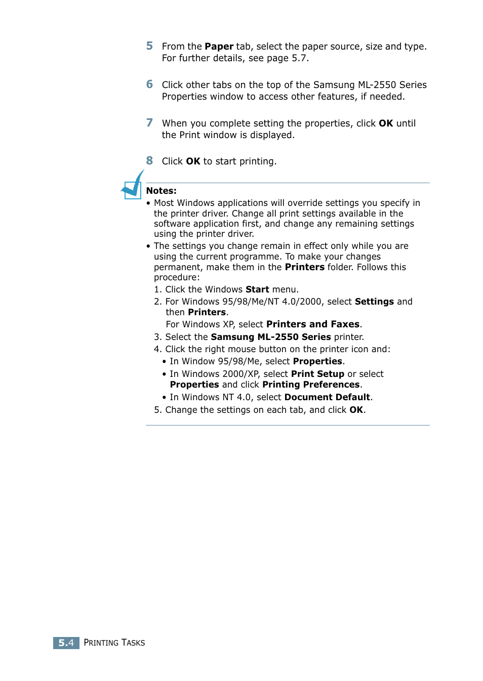 Samsung ML-2550 Series User Manual | Page 93 / 233