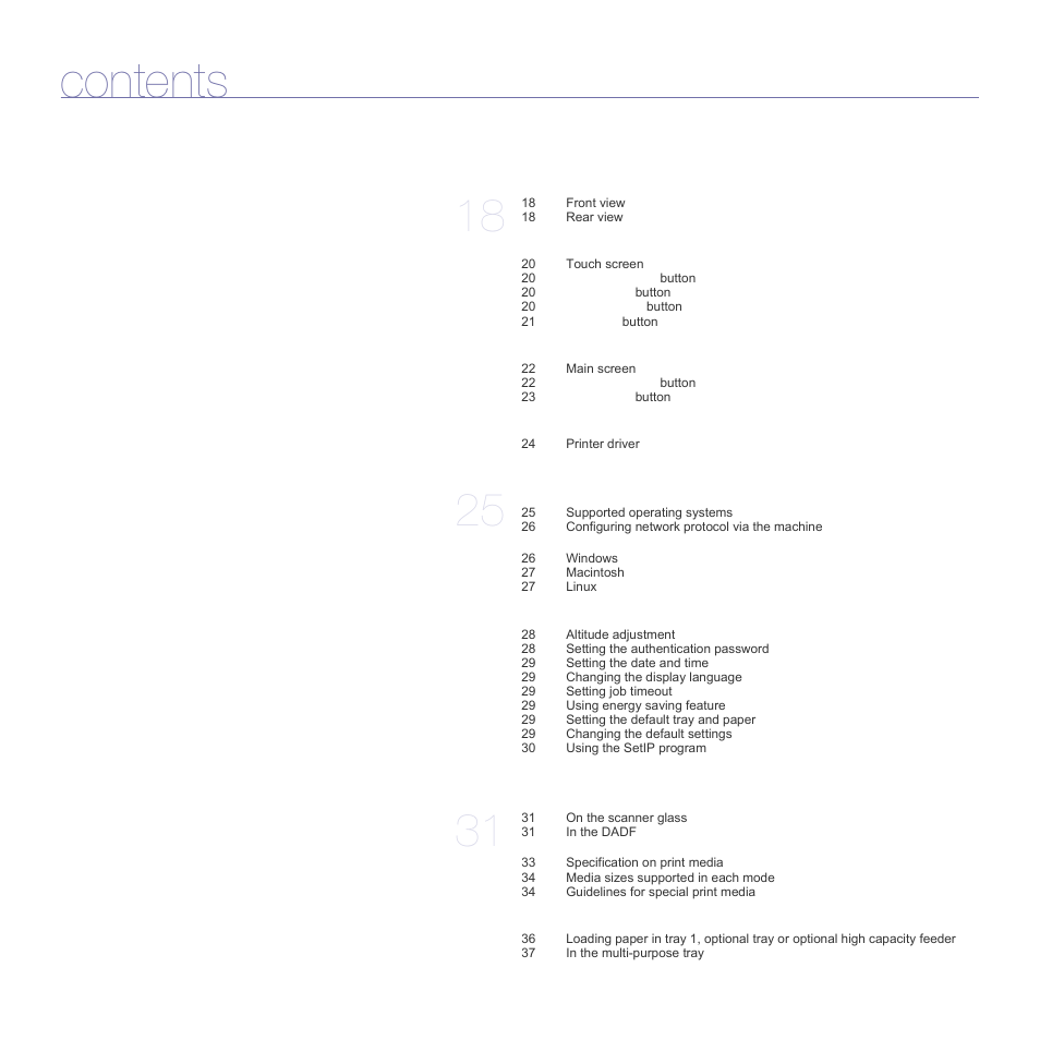 Samsung SCX-6555N Series User Manual | Page 12 / 186