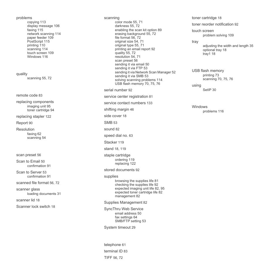 Samsung SCX-6555N Series User Manual | Page 132 / 186
