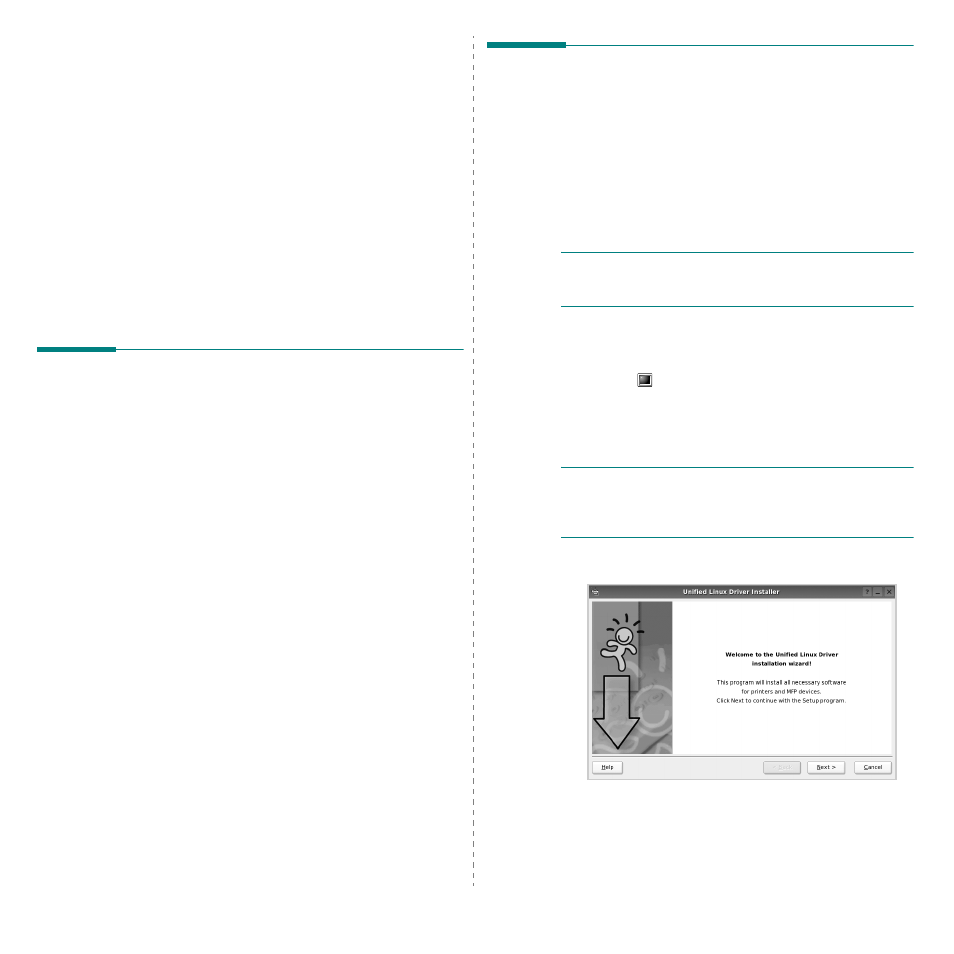 Using your printer in linux, Getting started, Installing the unified linux driver | Samsung SCX-6555N Series User Manual | Page 170 / 186