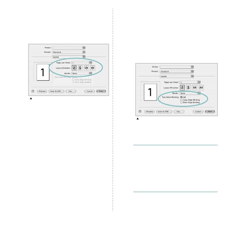 Duplex printing | Samsung SCX-6555N Series User Manual | Page 183 / 186