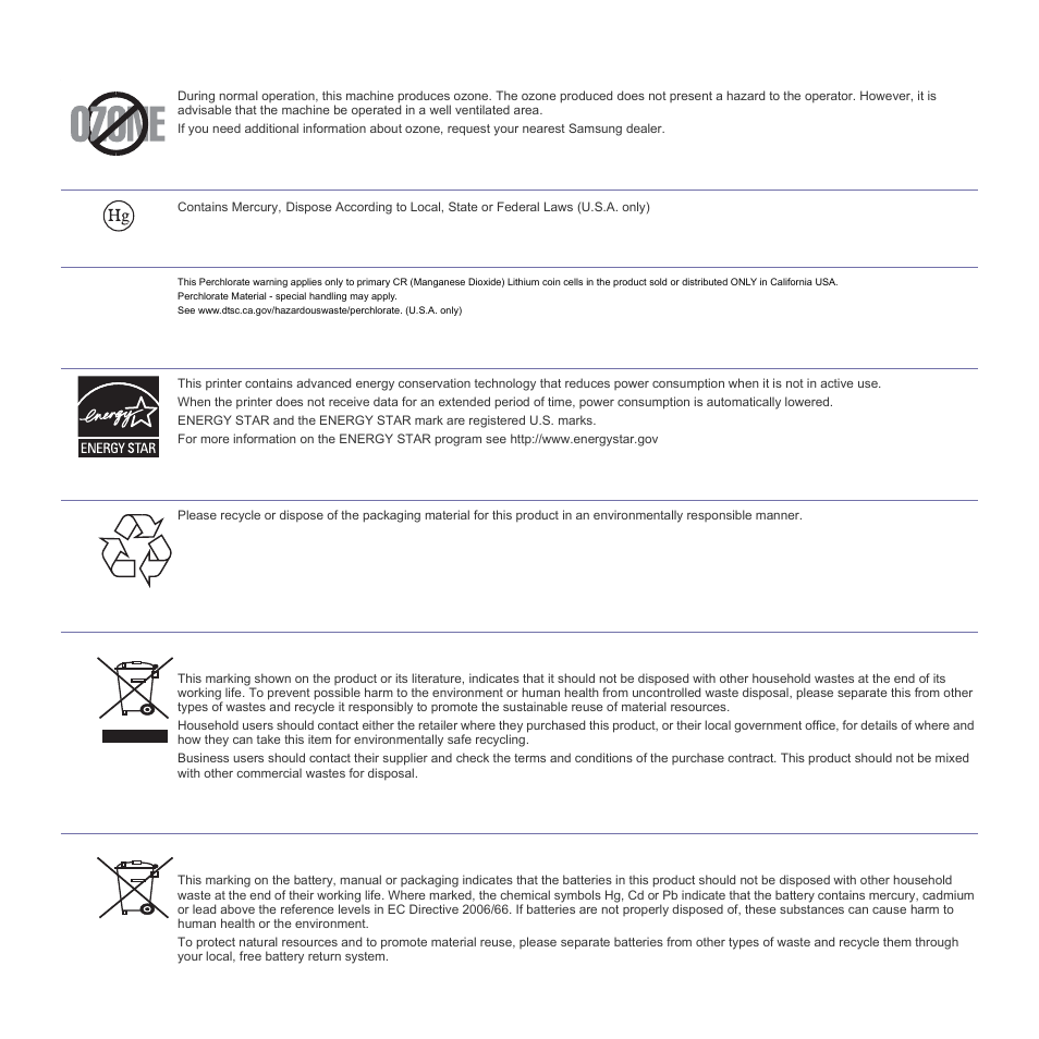 Samsung SCX-6555N Series User Manual | Page 7 / 186