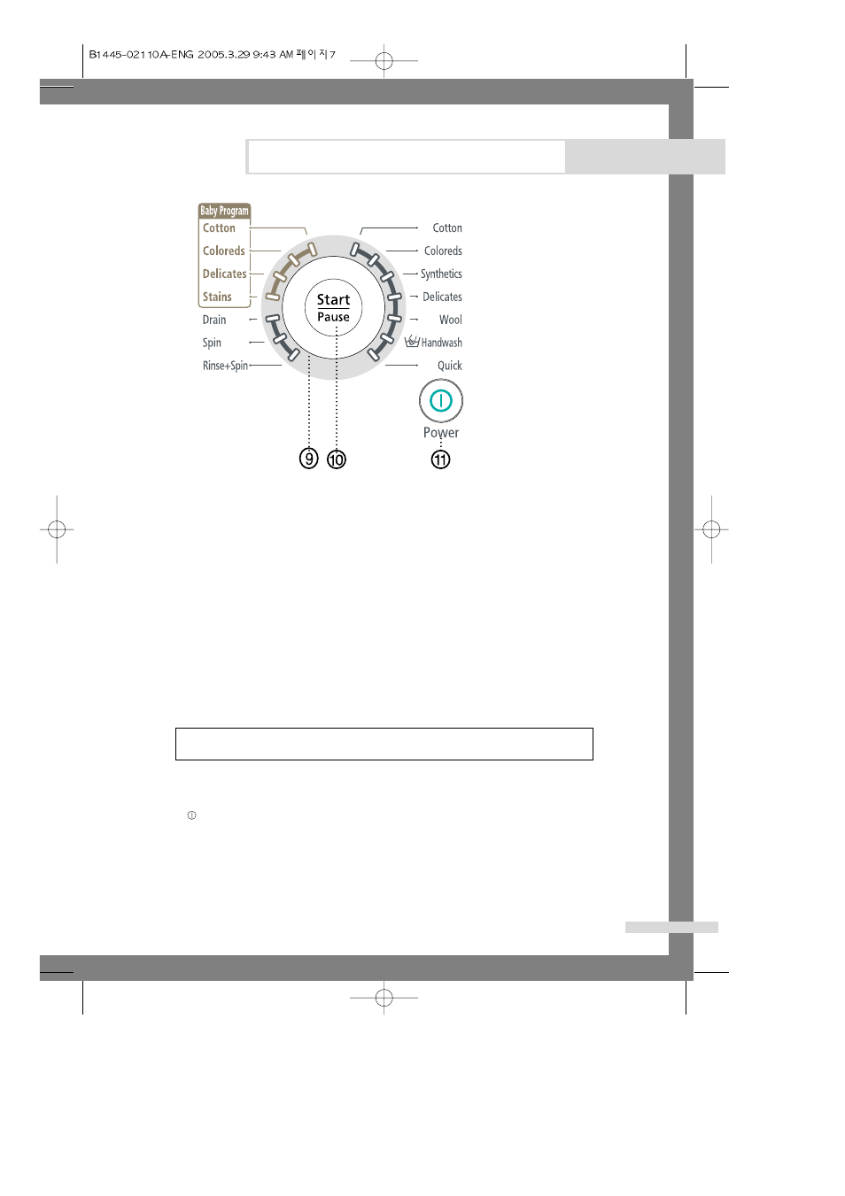 Washing a load of laundry | Samsung F1045(V/S) User Manual | Page 9 / 22