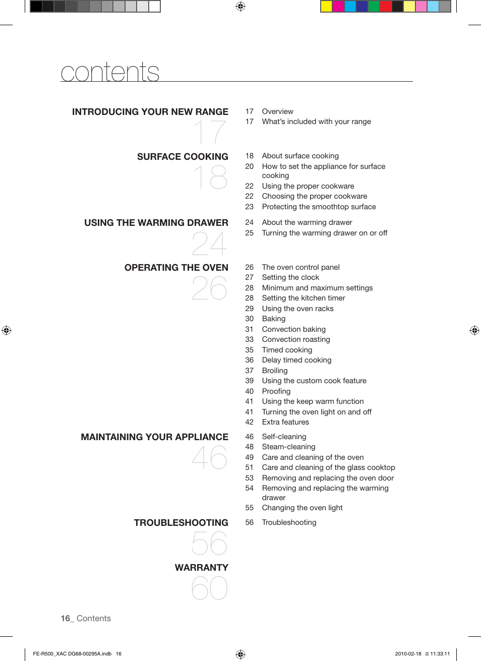 Samsung DG68-00295A User Manual | Page 16 / 62