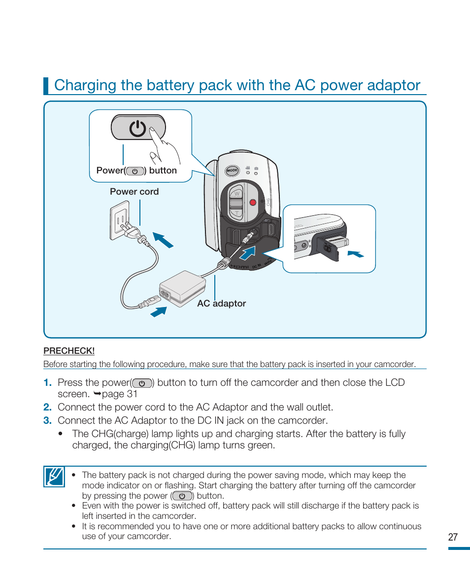 Samsung HMX-R10SN User Manual | Page 31 / 157