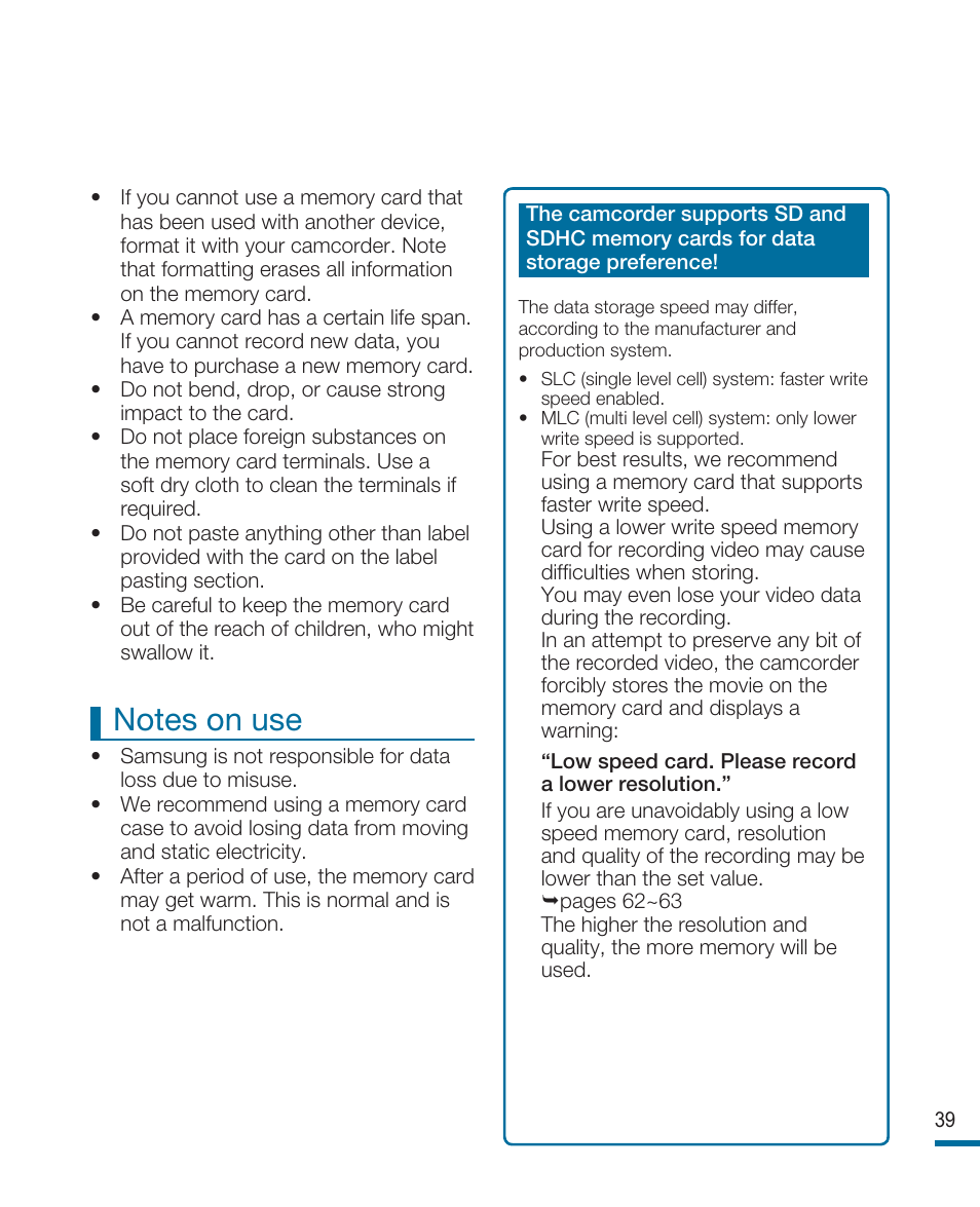 Samsung HMX-R10SN User Manual | Page 43 / 157