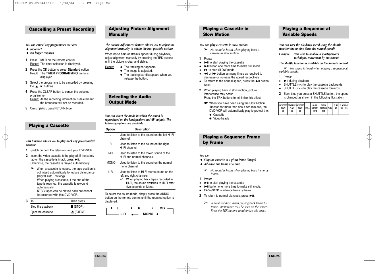 Samsung SV-DVD545 User Manual | Page 13 / 25