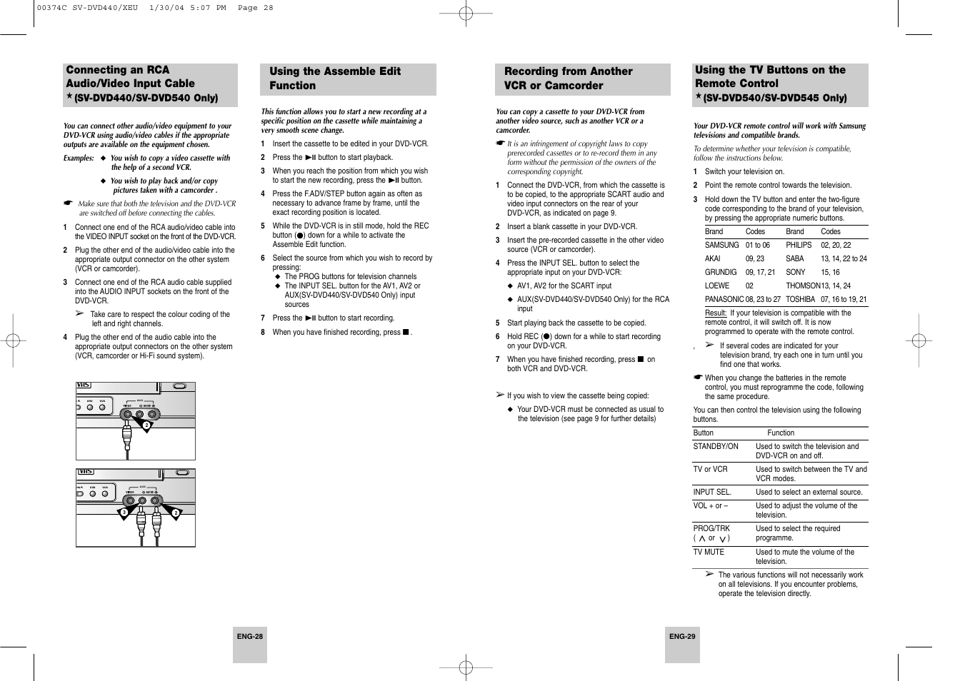 Samsung SV-DVD545 User Manual | Page 15 / 25