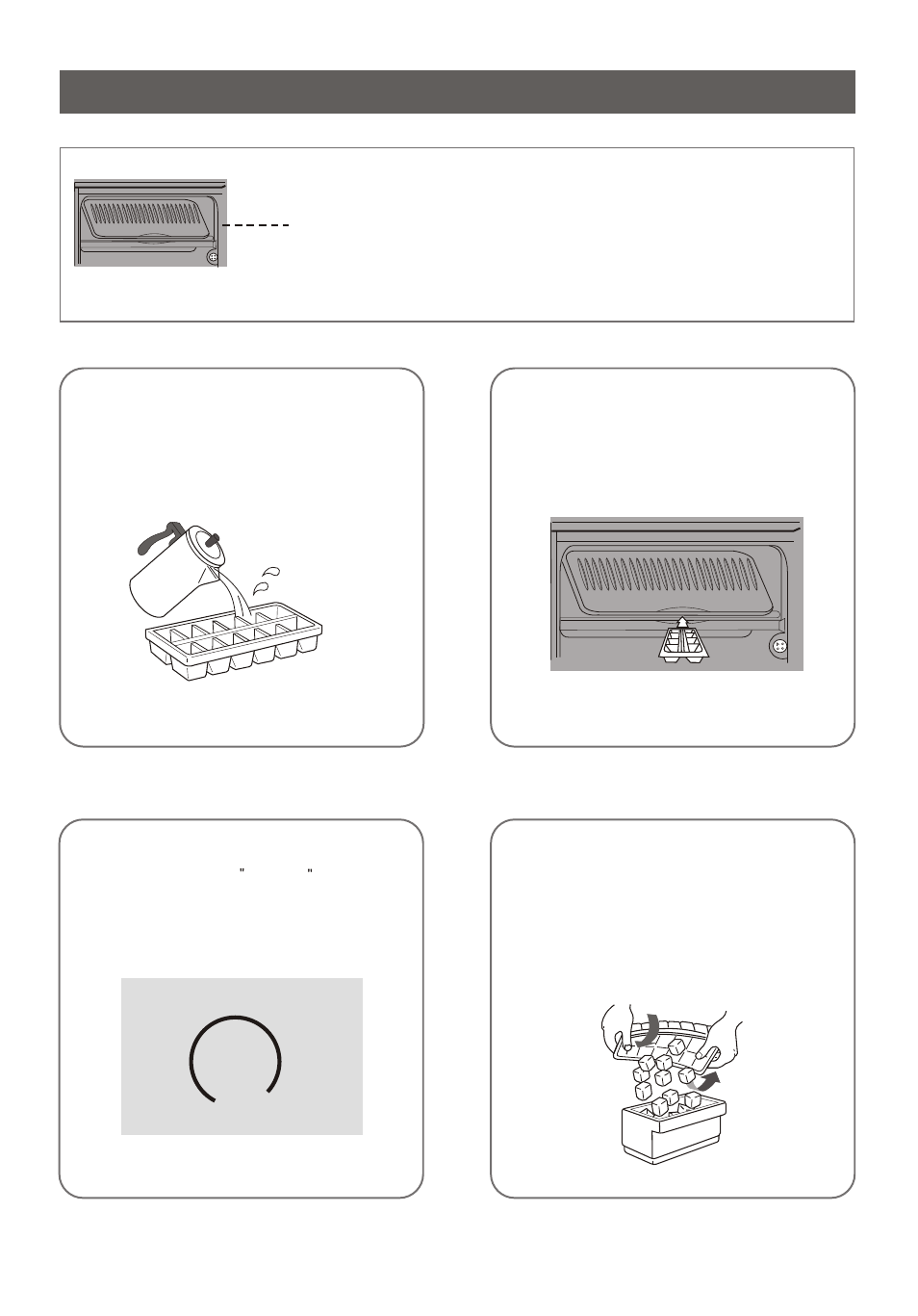 To make ice cubes | Samsung SRG-151PT User Manual | Page 8 / 14