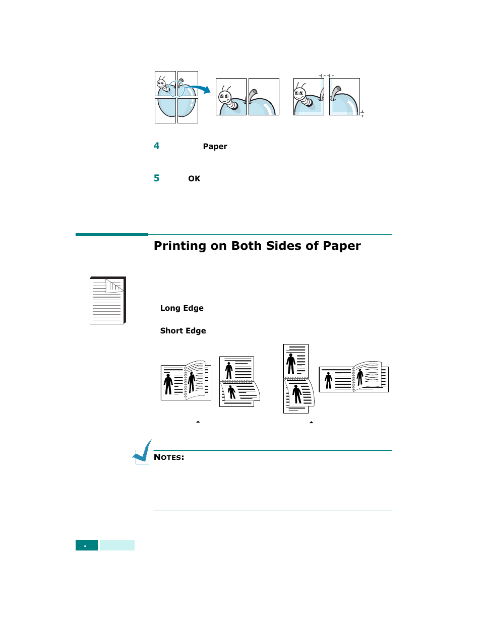 Printing on both sides of paper | Samsung SCX-6320F User Manual | Page 101 / 330