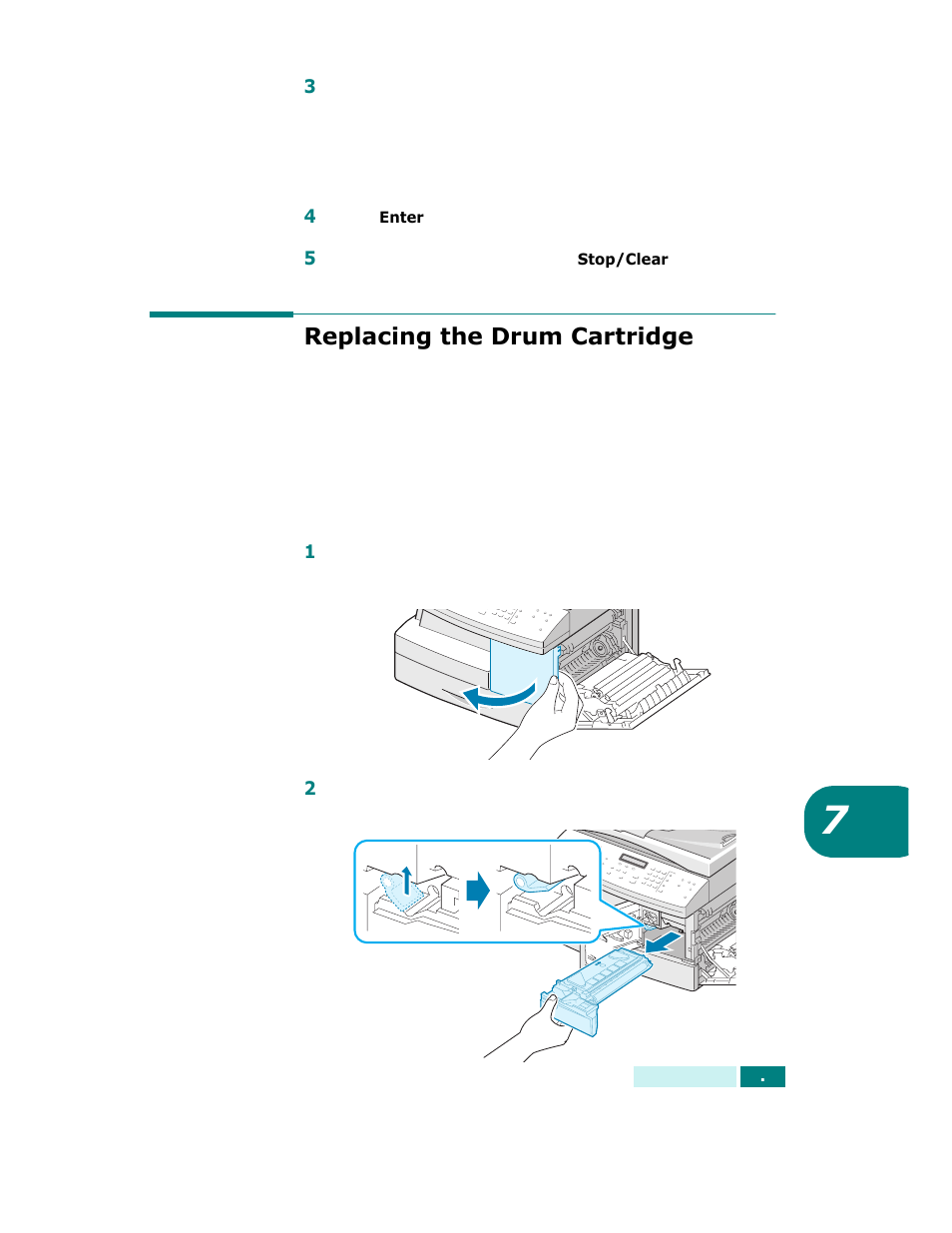 Replacing the drum cartridge | Samsung SCX-6320F User Manual | Page 130 / 330