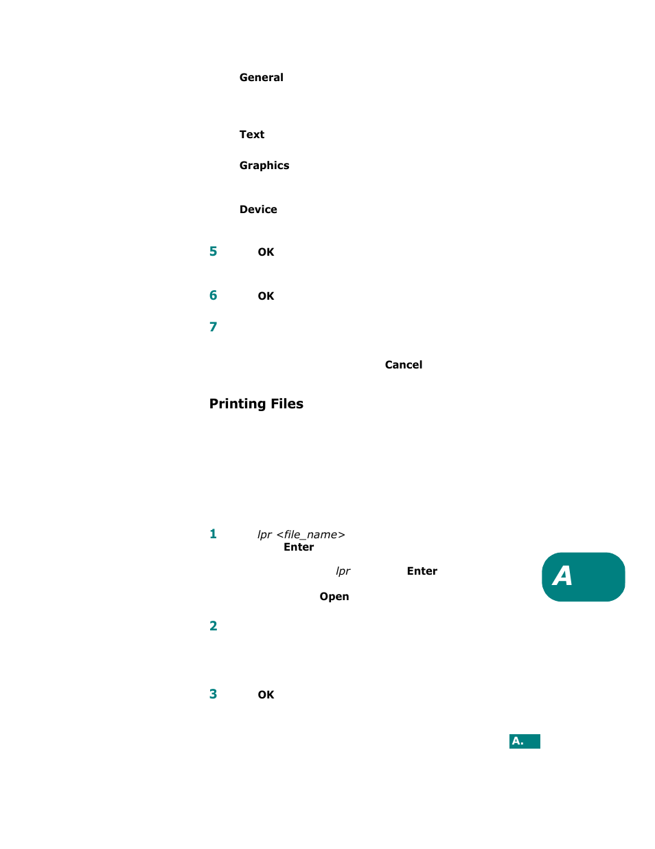 Printing files | Samsung SCX-6320F User Manual | Page 186 / 330