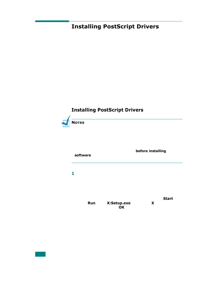 Installing postscript drivers | Samsung SCX-6320F User Manual | Page 193 / 330