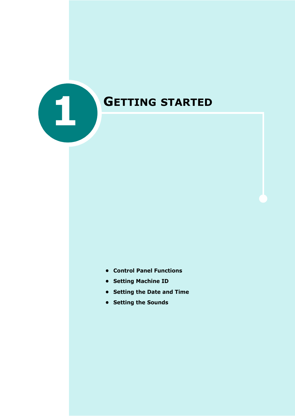 Getting started, Chapter 1, Etting | Started | Samsung SCX-6320F User Manual | Page 241 / 330