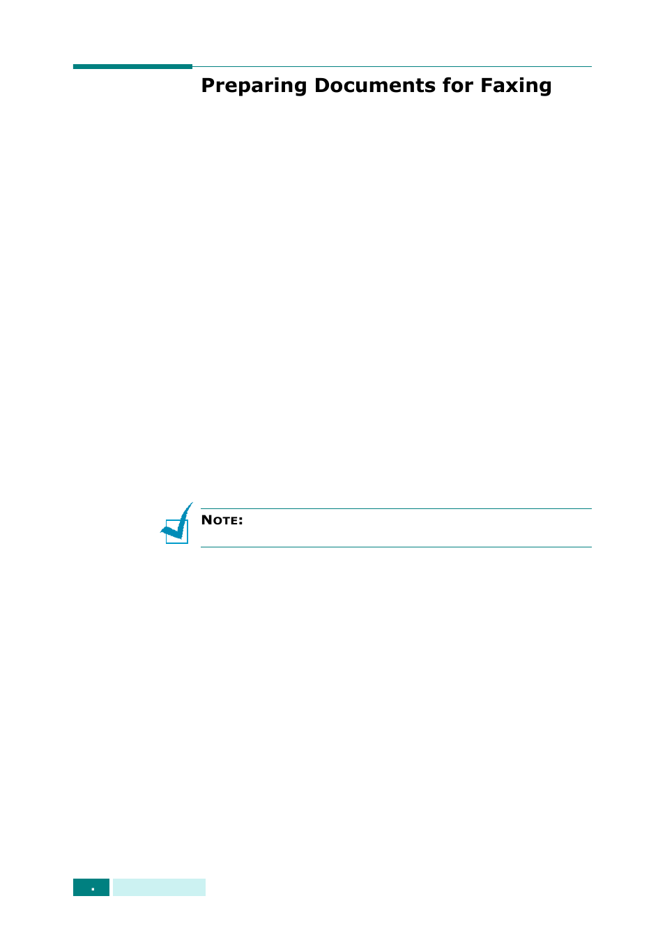 Preparing documents for faxing | Samsung SCX-6320F User Manual | Page 250 / 330