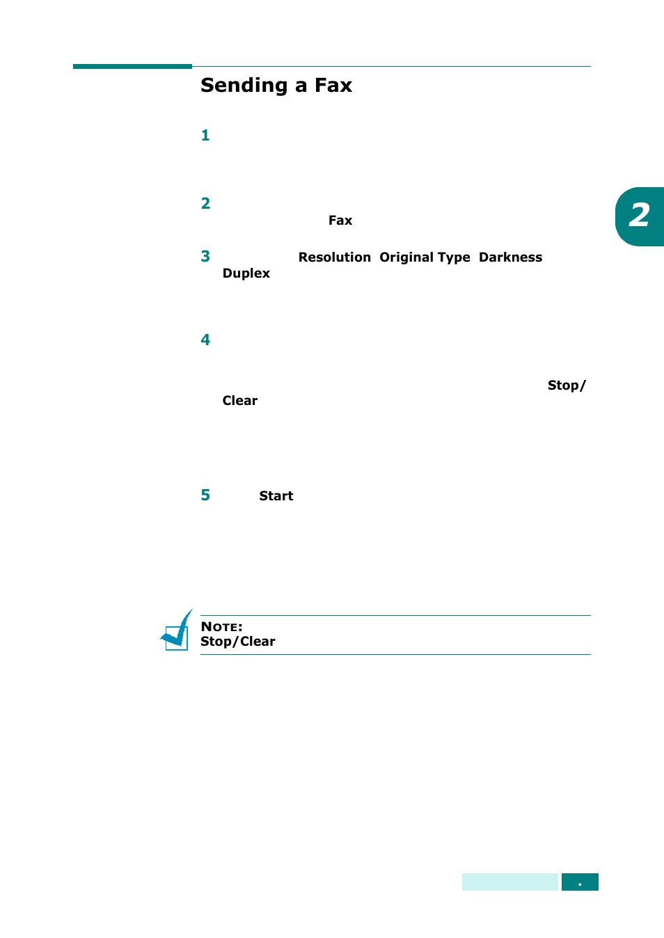 Sending a fax | Samsung SCX-6320F User Manual | Page 253 / 330