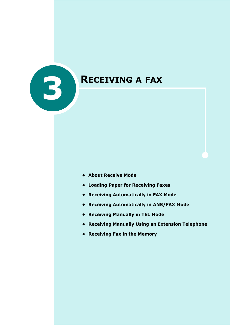 Receiving a fax, Chapter 3, Eceiving | Samsung SCX-6320F User Manual | Page 257 / 330